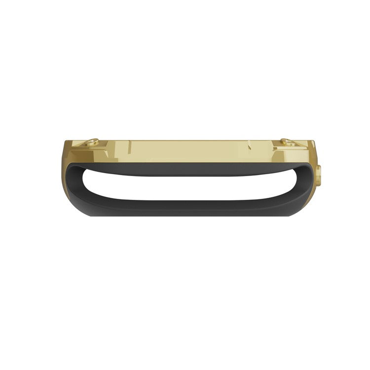 For Apple Watch Series 6 5 4 SE SE (2022) 44mm / 9 / 8 / 7 45mm Watch Case TPU+PC Anti-drop Cover - Gold