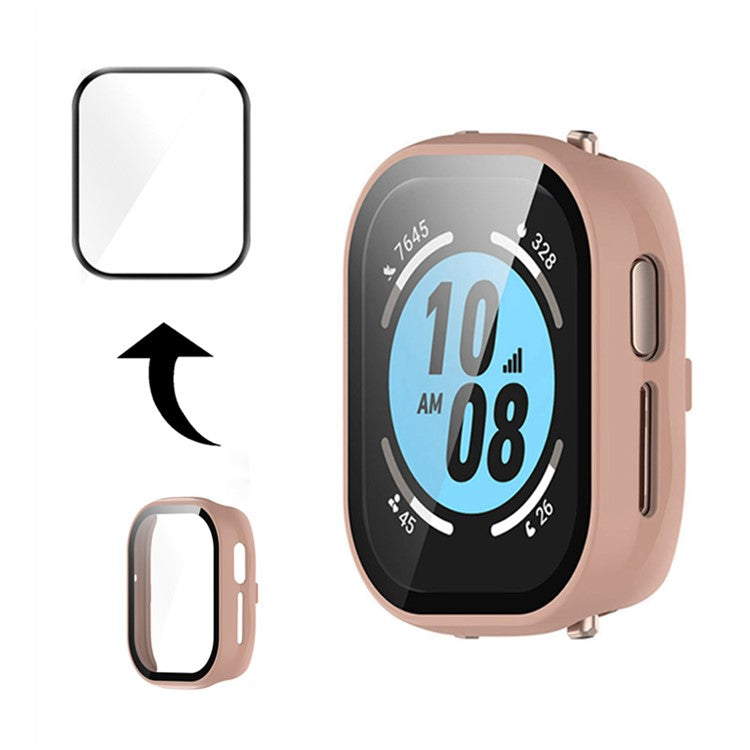 Smart Watch Case for Honor Watch 4 TMA-L19 Hard PC Case with Tempered Glass Screen Protector - Green