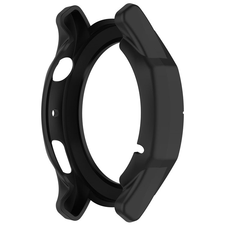 Watch Case for Huami Amazfit Cheetah / Amazfit Cheetah Pro , Rugged TPU Hollow Frame Cover - Black