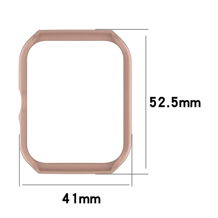 For Oppo Watch 4 Pro / Watch 3 Pro Protective Case Hard PC Hollowed-Out Watch Cover with TPU Hydrogel Film - Black