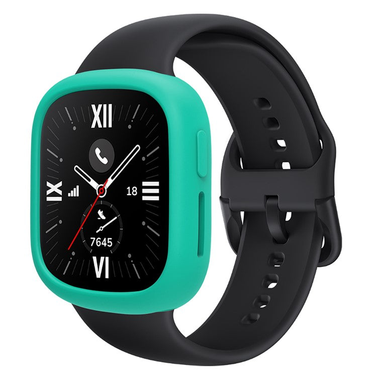 For Honor Watch 4 Silicone Case Protective Bumper Frame Watch Cover - Mint Green