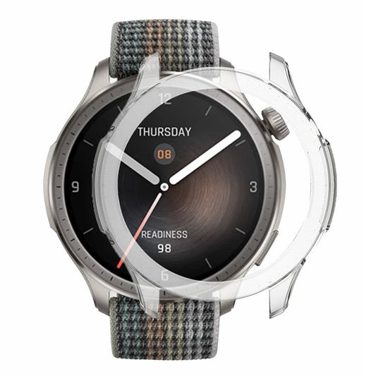 For Huami Amazfit Balance Hard PC Hollow Watch Case Protective Watch Cover - Transparent