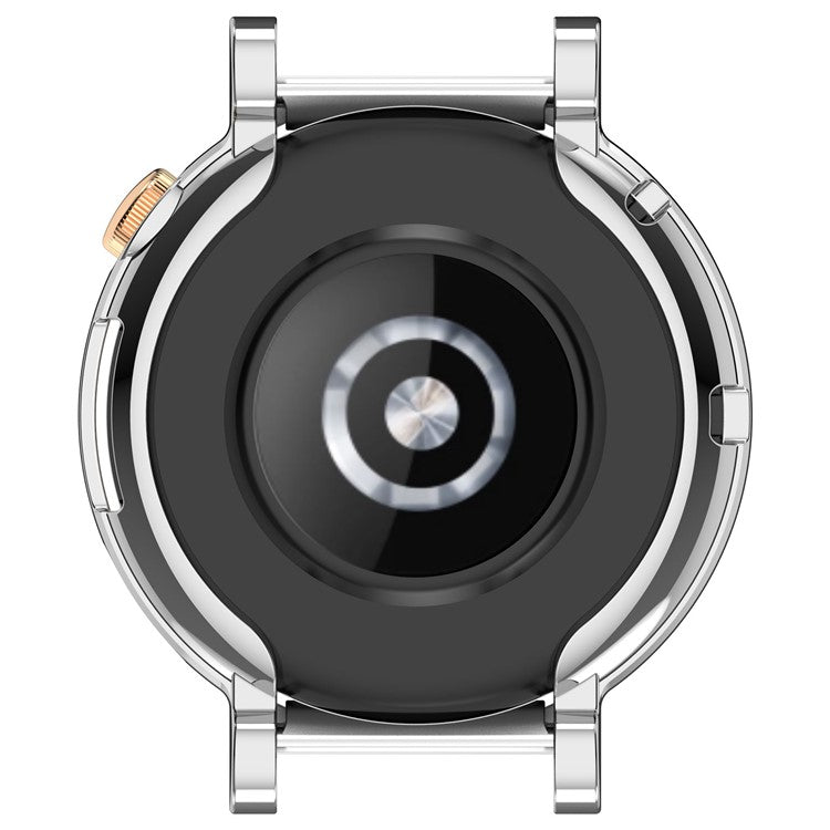 For Huawei Watch GT 4 41mm TPU Watch Case Full Protection Electroplating Watch Cover - Silver