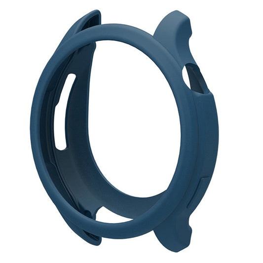 For Huami Amazfit Balance (A2286) Protective Frame Soft Silicone Protector Watch Case - Rock Cyan