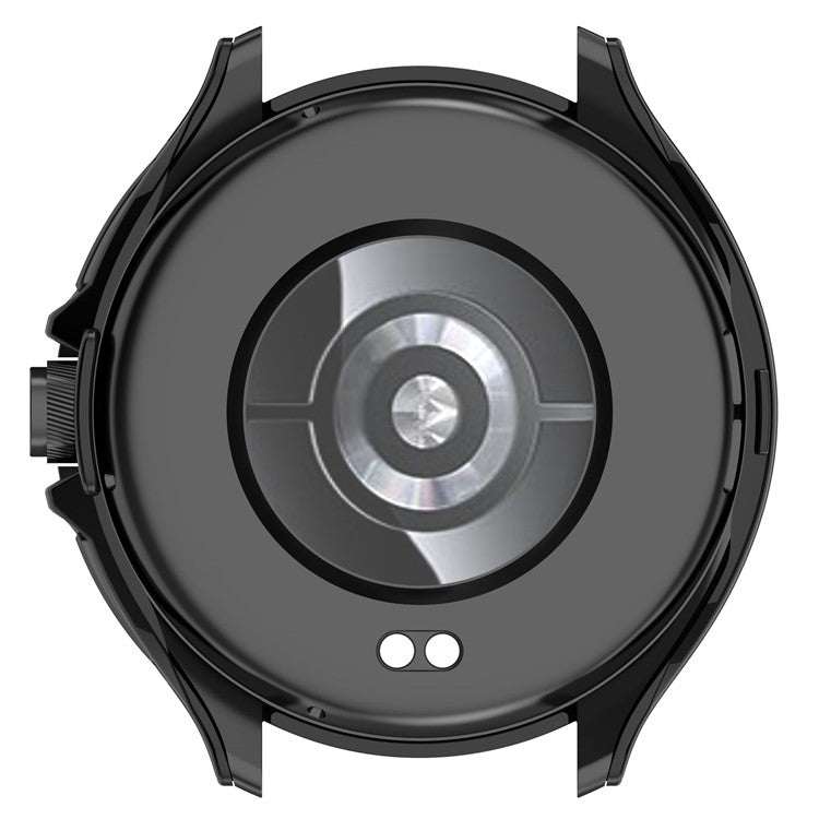 For Xiaomi Watch 2 Pro Protective Frame Hard PC Hollowed-out Watch Cover - Black