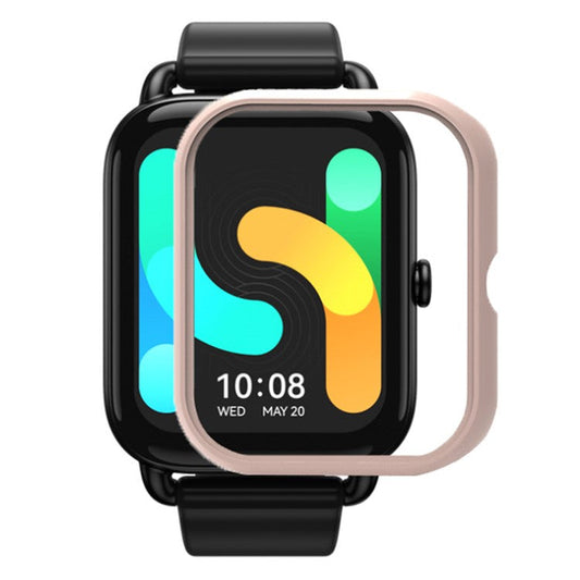For Haylou RS4 / RS4 Plus Protective Cover Smartwatch PC Half Wrapped Watch Shell - Pink