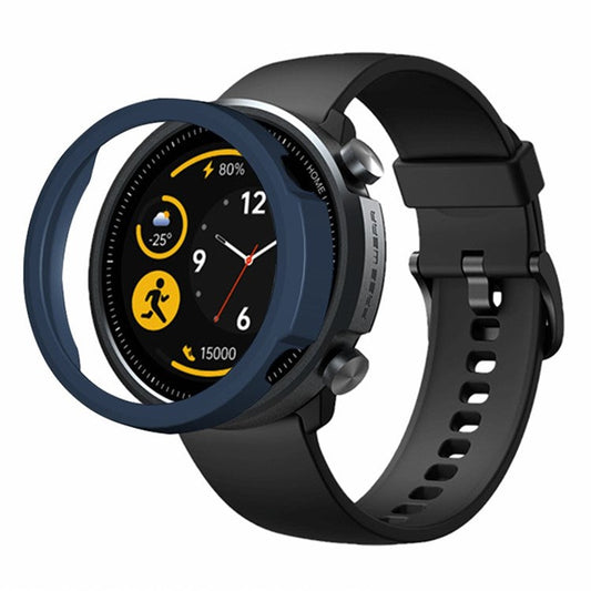 For Mibro A1 Watch Frame PC Anti-scratch Protective Cover - Midnight Blue