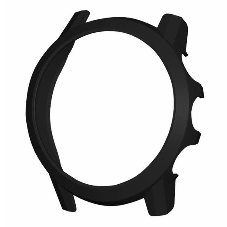 For Coros Apex 2 Watch Frame Hard PC Shockproof Protective Cover - Black