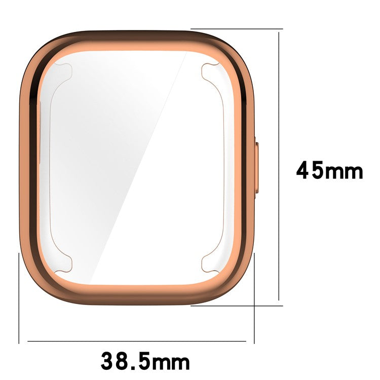 For Huami Amazfit Active (A2211) Soft TPU Watch Case Protective Cover - Transparent