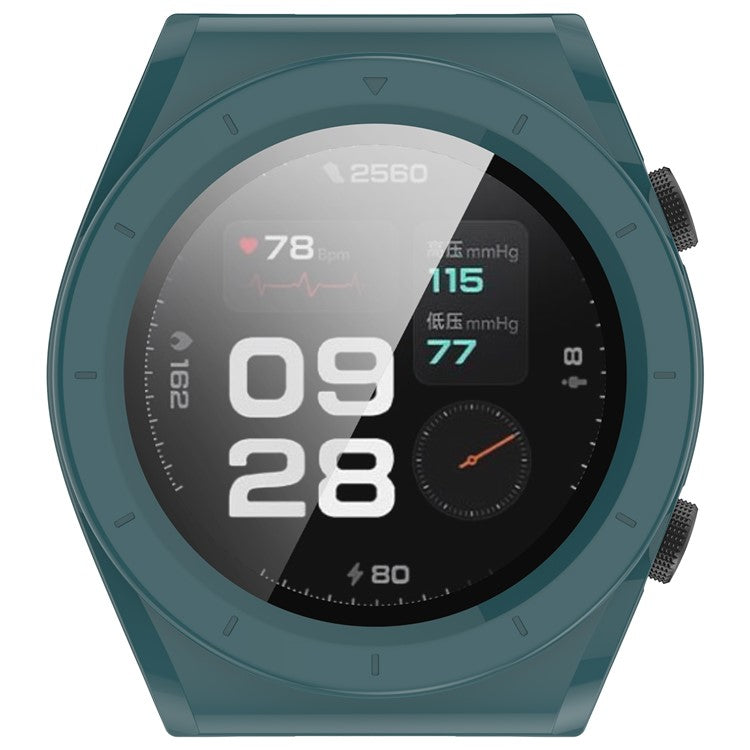 Protective Cover for Xiaomi Watch H1 Hard PC Watch Case with Tempered Glass Screen Protector - Green
