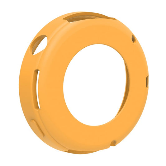 For Huawei Watch GT 4 41mm Silicone Protective Cover Anti-Scratch Smart Watch Case - Yellow