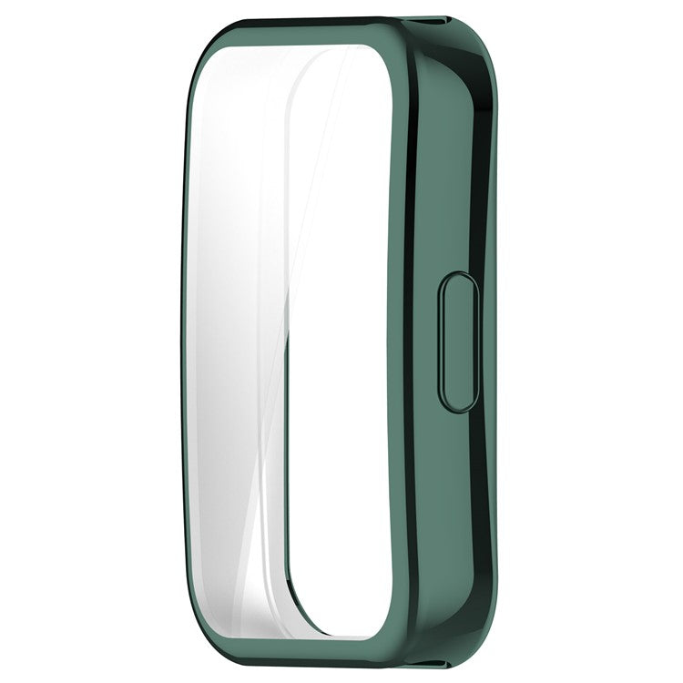 For Huawei Band 9 / 9 NFC / 8 / 8 NFC TPU Watch Protective Case Electroplating Full Coverage Shell - Green