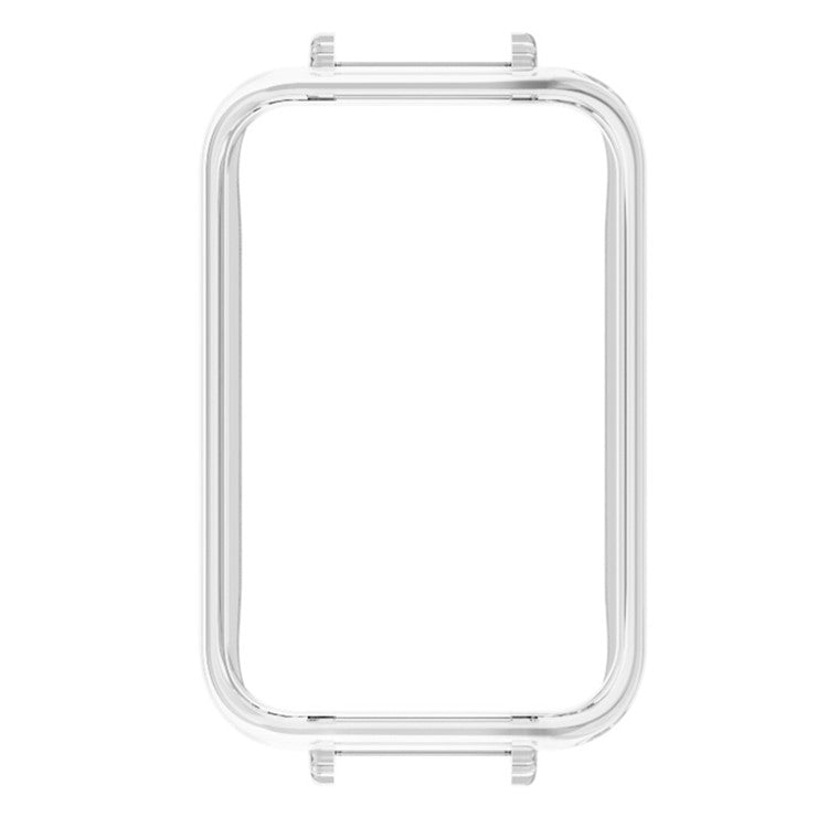 For Honor Band 9 Watch Frame Hard PC Cover with 12mm Adapter Connector - Transparent