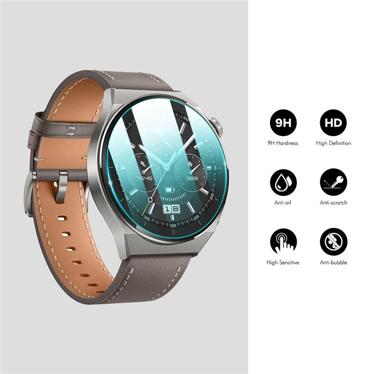 ENKAY HAT PRINCE 5Pcs For Garmin Forerunner 165 / 165 Music Screen Protector 0.2mm 9H Ultra Clear Watch Film
