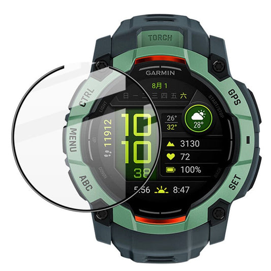 IMAK For Garmin Instinct 3 50mm Screen Protector Anti Scratch PMMA Watch Film