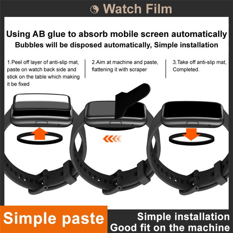 IMAK For Honor Choice ROSSINI 2i Screen Protector Anti Scratch PMMA Watch Film