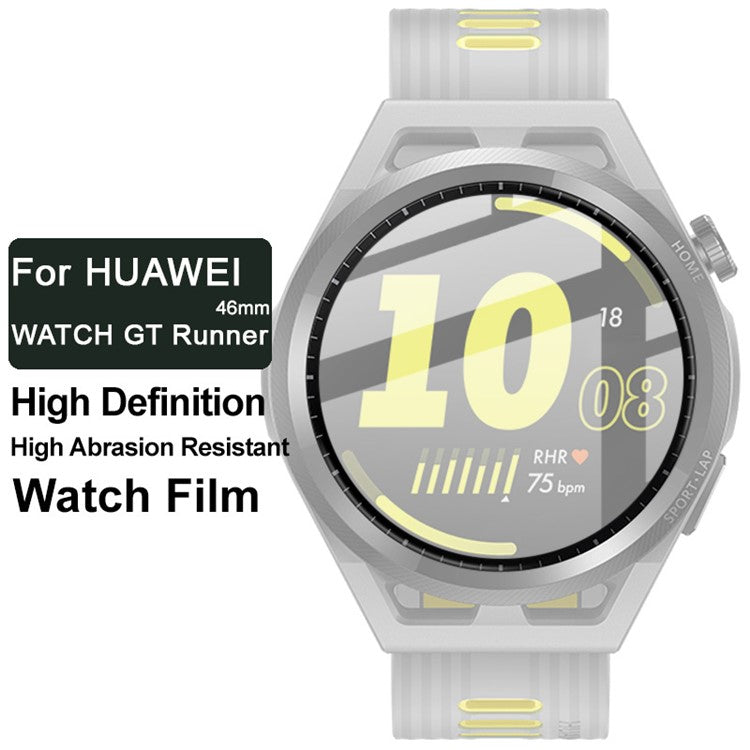 IMAK Scratch-resistant PMMA Organic Glass HD Screen Protector for Huawei Watch GT Runner 46mm