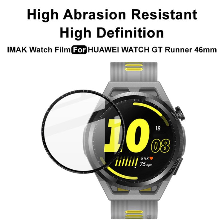 IMAK Scratch-resistant PMMA Organic Glass HD Screen Protector for Huawei Watch GT Runner 46mm