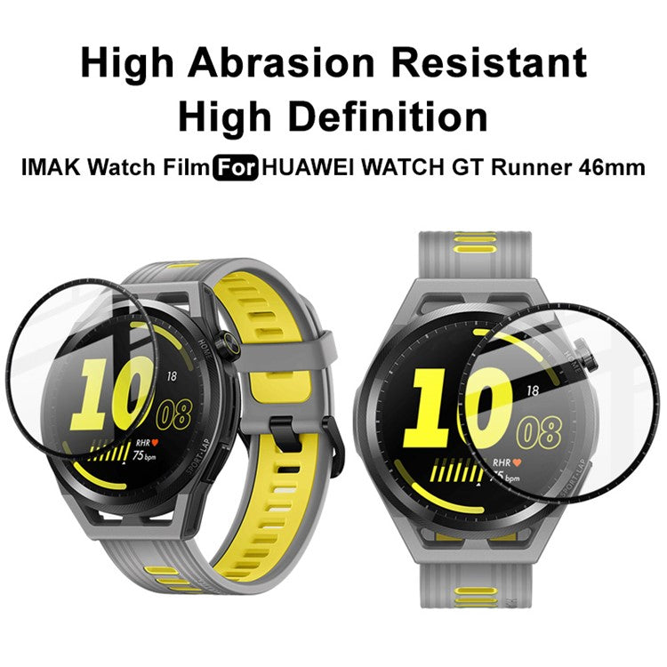 IMAK Scratch-resistant PMMA Organic Glass HD Screen Protector for Huawei Watch GT Runner 46mm