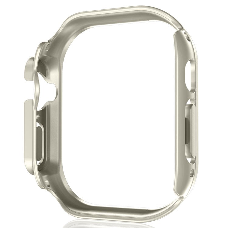 For Apple Watch Ultra 2 49mm / Ultra 49mm Watch Case Quick Release Hollow PC Cover Shockproof Smart Watch Protective Case - Blue