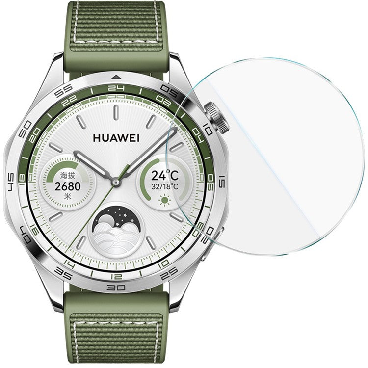 IMAK For Huawei Watch GT 4 46mm Tempered Glass Screen Protector Clear Watch Film with Alignment Kit