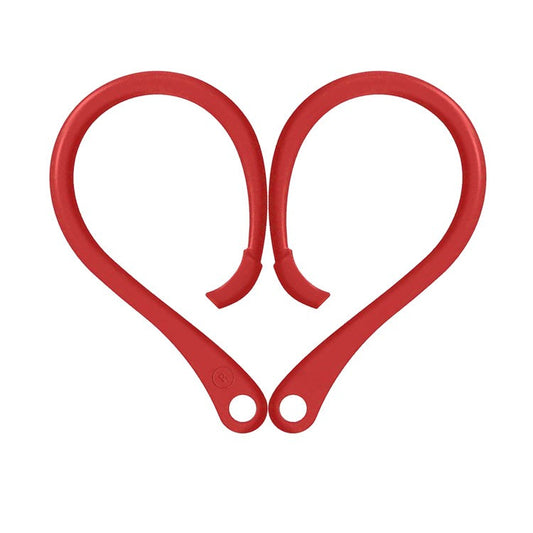 1 Pair Earphone Anti-lost TPU Rope Strap for Apple AirPods - Red