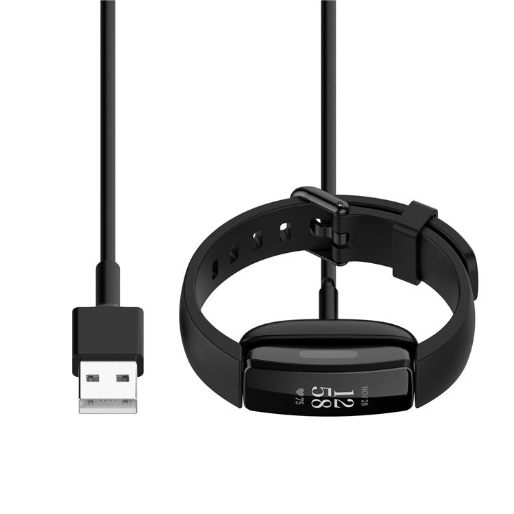 30cm USB Charging Cable Cord Charger Dock for Fitbit Inspire 2 Smart Watch Wristband