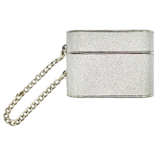 For Apple AirPods Pro 2 TWS Headset Cover Leather Texture PC+TPU Earphone Case - White