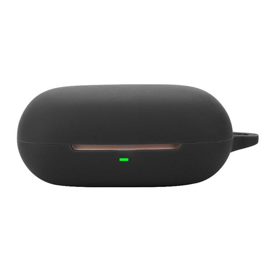 For Edifier Evo Open Headset Silicone Case Anti-Scratch Wireless Earphone Cover with Buckle - Black