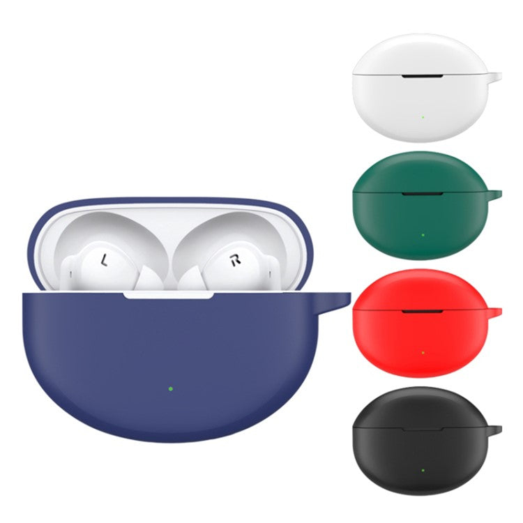 For Oppo Enco Air4 Pro Silicone Headset Case Anti-Scratch Earphone Cover - White