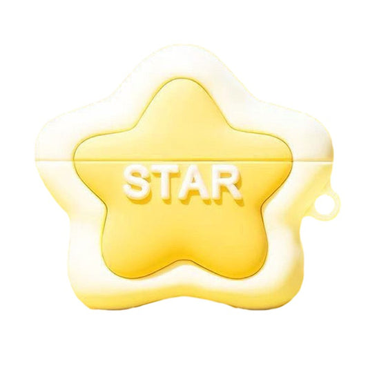 For Samsung Galaxy Buds2 Cartoon Shape Earphone Cover Silicone Case - Star