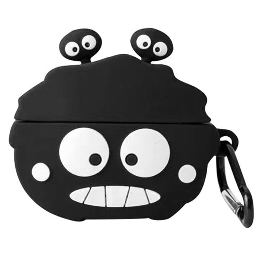 For Edifier X5 Pro Cartoon Silicone Case Bluetooth Earphone Cover with Carabiner - Smile Briquette