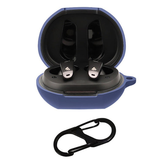 For Edifier Neobuds Pro Earphone Cover Housing Silicone Case with Buckle - Dark Blue