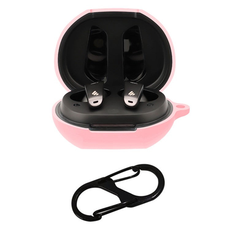 For Edifier NeoBuds Pro Earphone Cover Housing Silicone Case with Buckle - Pink