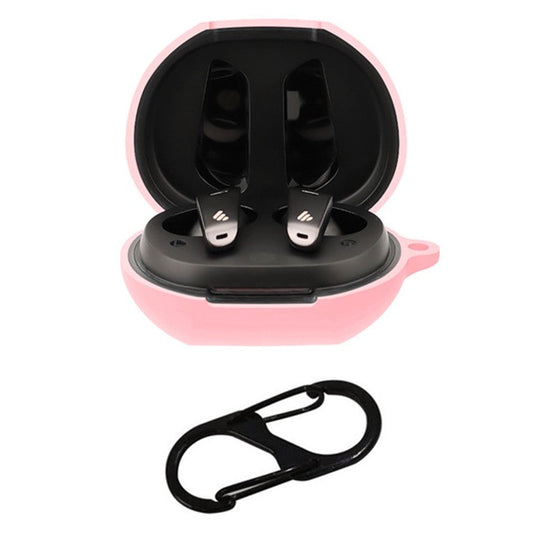 For Edifier NeoBuds Pro Earphone Cover Housing Silicone Case with Buckle - Pink