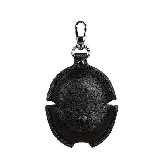 For Huawei FreeBuds 5 Protective Case PU+PC Bluetooth Earphones Charging Case Cover - Black