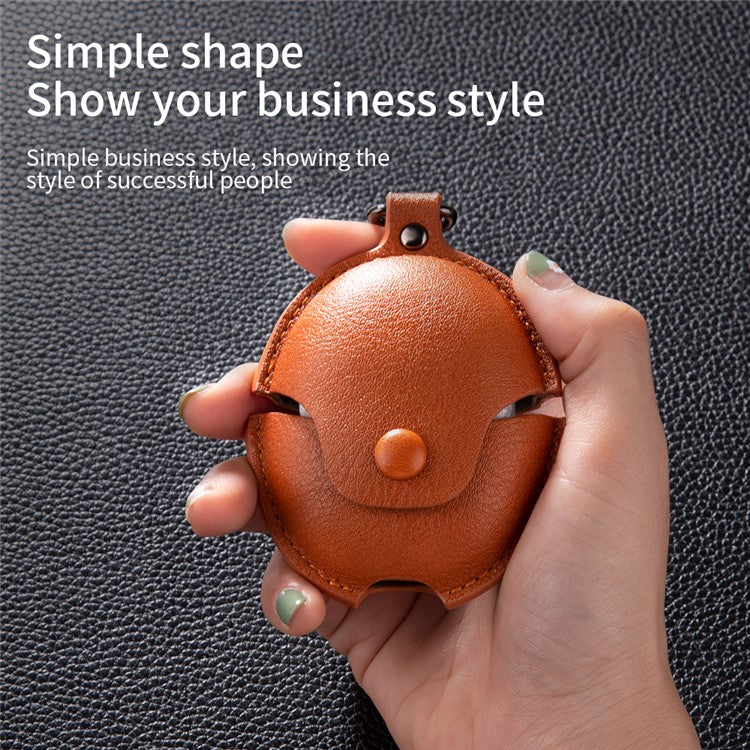 For Huawei FreeBuds 5 Protective Case PU+PC Bluetooth Earphones Charging Case Cover - Red