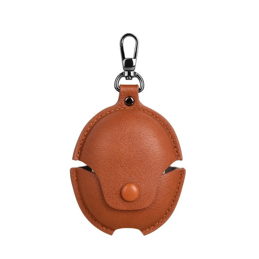 For Huawei FreeBuds 5 Protective Case PU+PC Bluetooth Earphones Charging Case Cover - Brown