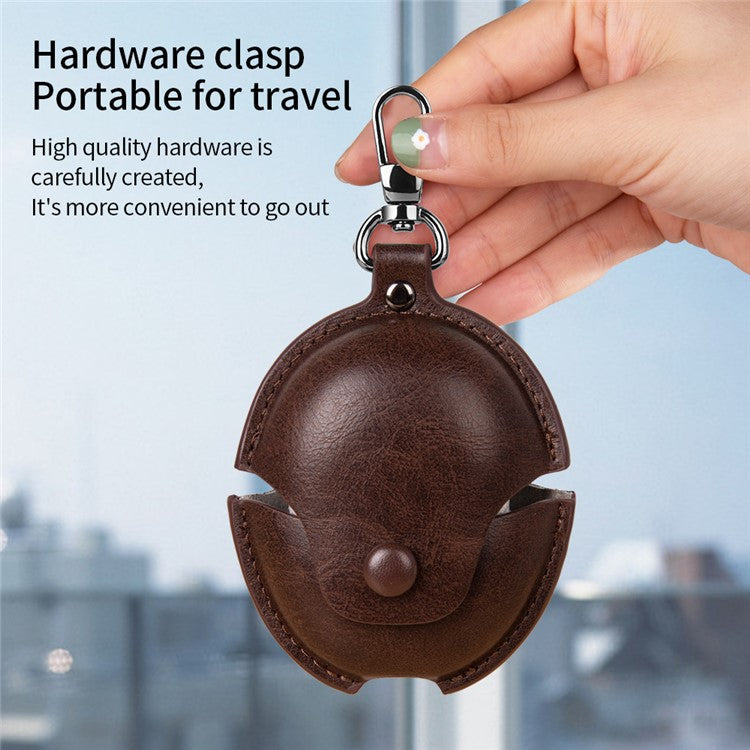 For Huawei FreeBuds 5 Protective Case PU+PC Bluetooth Earphones Charging Case Cover - Green