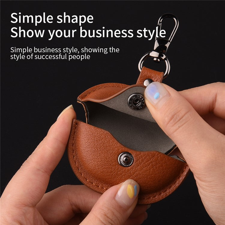 For Xiaomi Redmi Buds 4 Lite Earphone Case PU Leather+PC Bluetooth Earbud Protective Cover - Blue