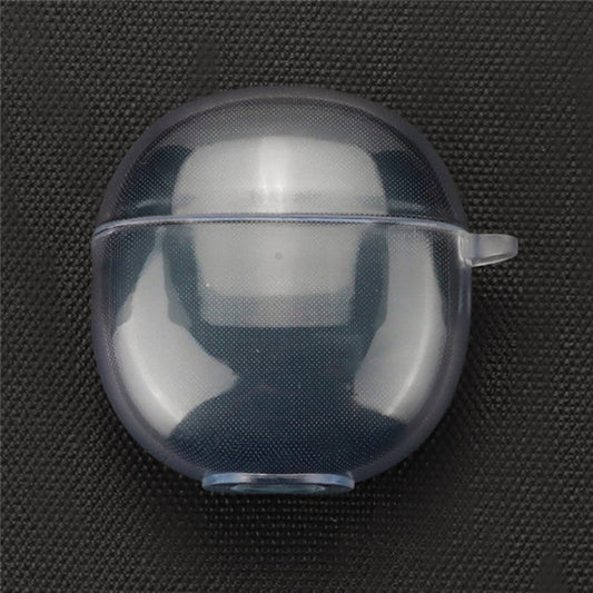 For vivo TWS A1 Pro Case Bluetooth Earphone TPU Skin Cover with Buckle - Transparent