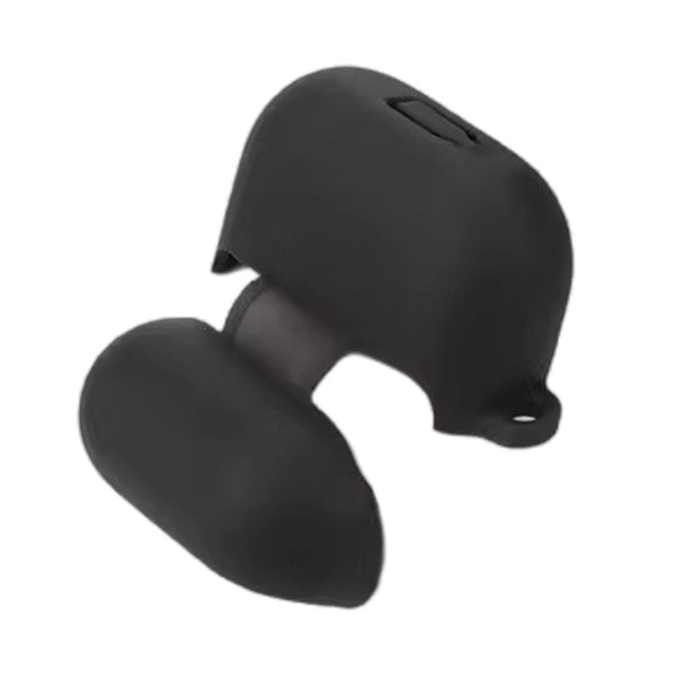 For Samsung Galaxy Buds3 Silicone Case Bluetooth Earphone Protective Cover with Anti-Lost Buckle - Yellow