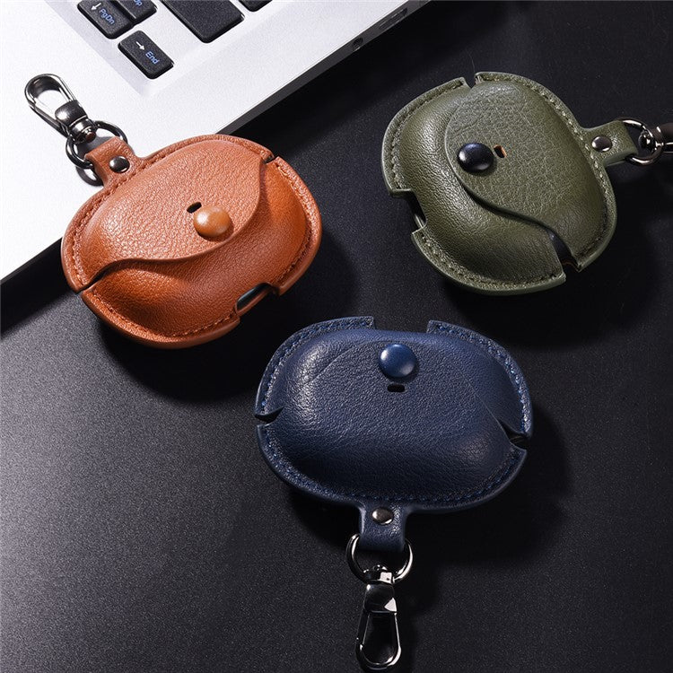 For Xiaomi Redmi Buds 5 Pro Charging Case Cover PU+PC Bluetooth Headset Protector - Black