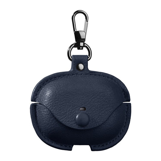 For Xiaomi Redmi Buds 5 Pro Charging Case Cover PU+PC Bluetooth Headset Protector - Blue