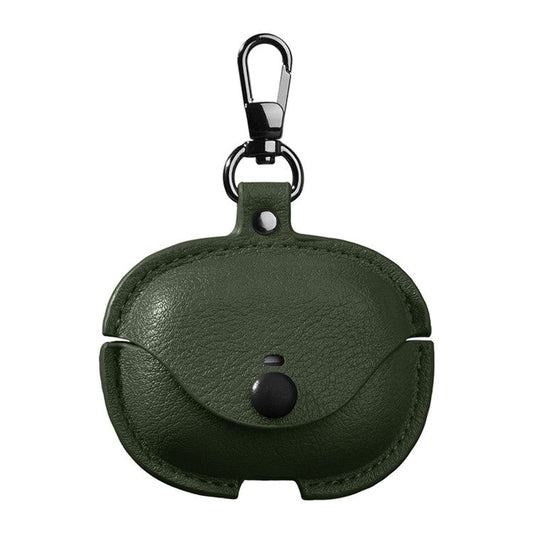 For Xiaomi Redmi Buds 5 Pro Charging Case Cover PU+PC Bluetooth Headset Protector - Green