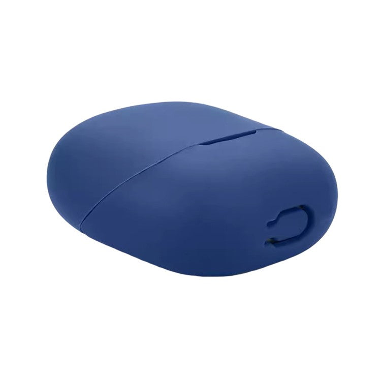 For Xiaomi Buds 5 Case Bluetooth Earphone Silicone Skin Cover with Anti-Lost Buckle - Sky Blue