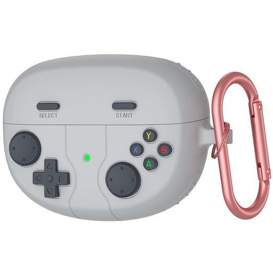 For Bose Ultra Open Earbuds Game Console Design Liquid Silicone Case Bluetooth Earphone Cover - Grey