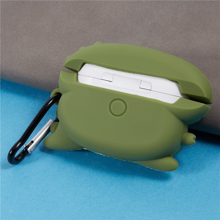 For Apple AirPods Pro Silicone Cover Lightning Sign Dinosaur Bluetooth Earphones Protective Case