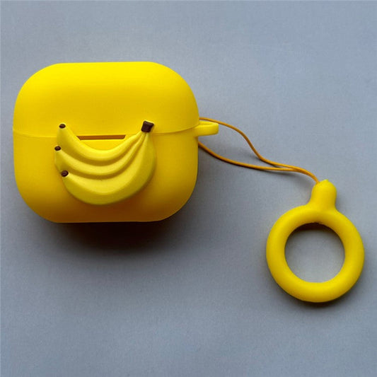 For Samsung Galaxy Buds3 Pro / Buds3 Bluetooth Earphone Silicone Cover Lovely Cartoon Sleeve - Style C