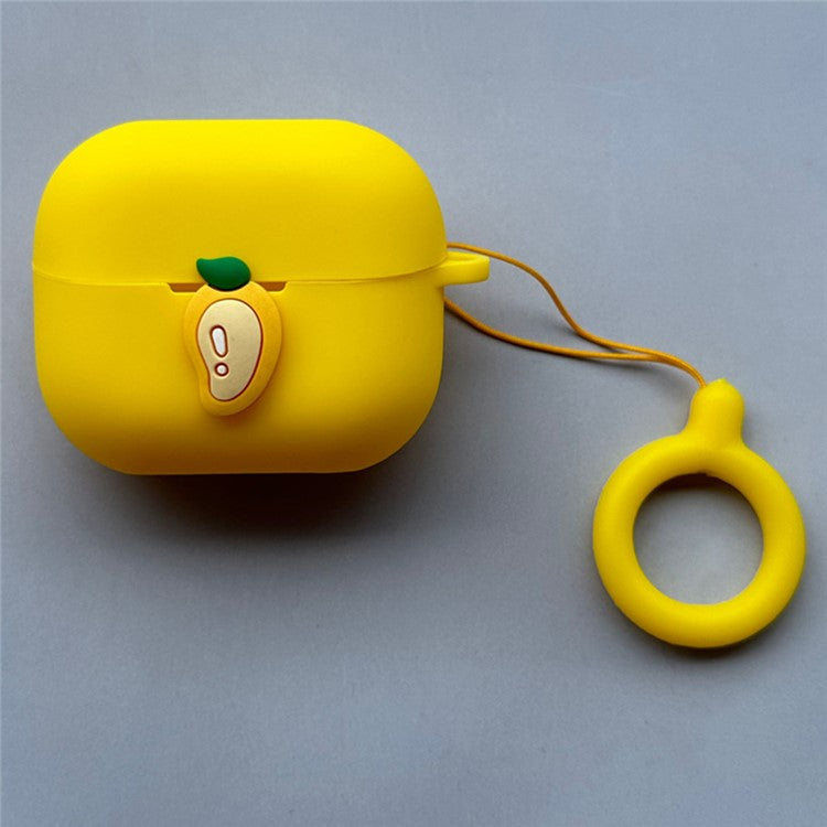 For Samsung Galaxy Buds3 Pro / Buds3 Bluetooth Earphone Silicone Cover Lovely Cartoon Sleeve - Style D